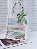 Floating Lacquer Tote