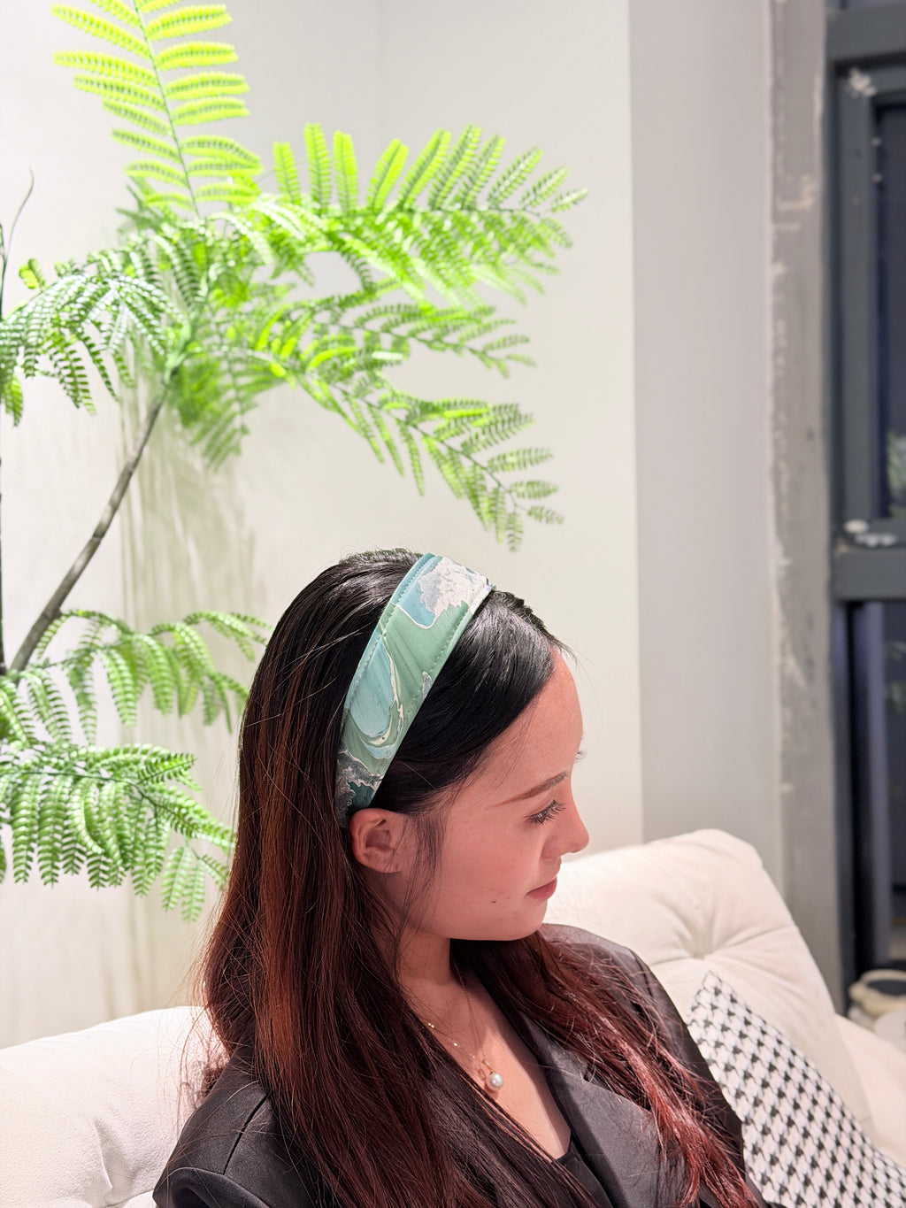 Leather Arc Headband