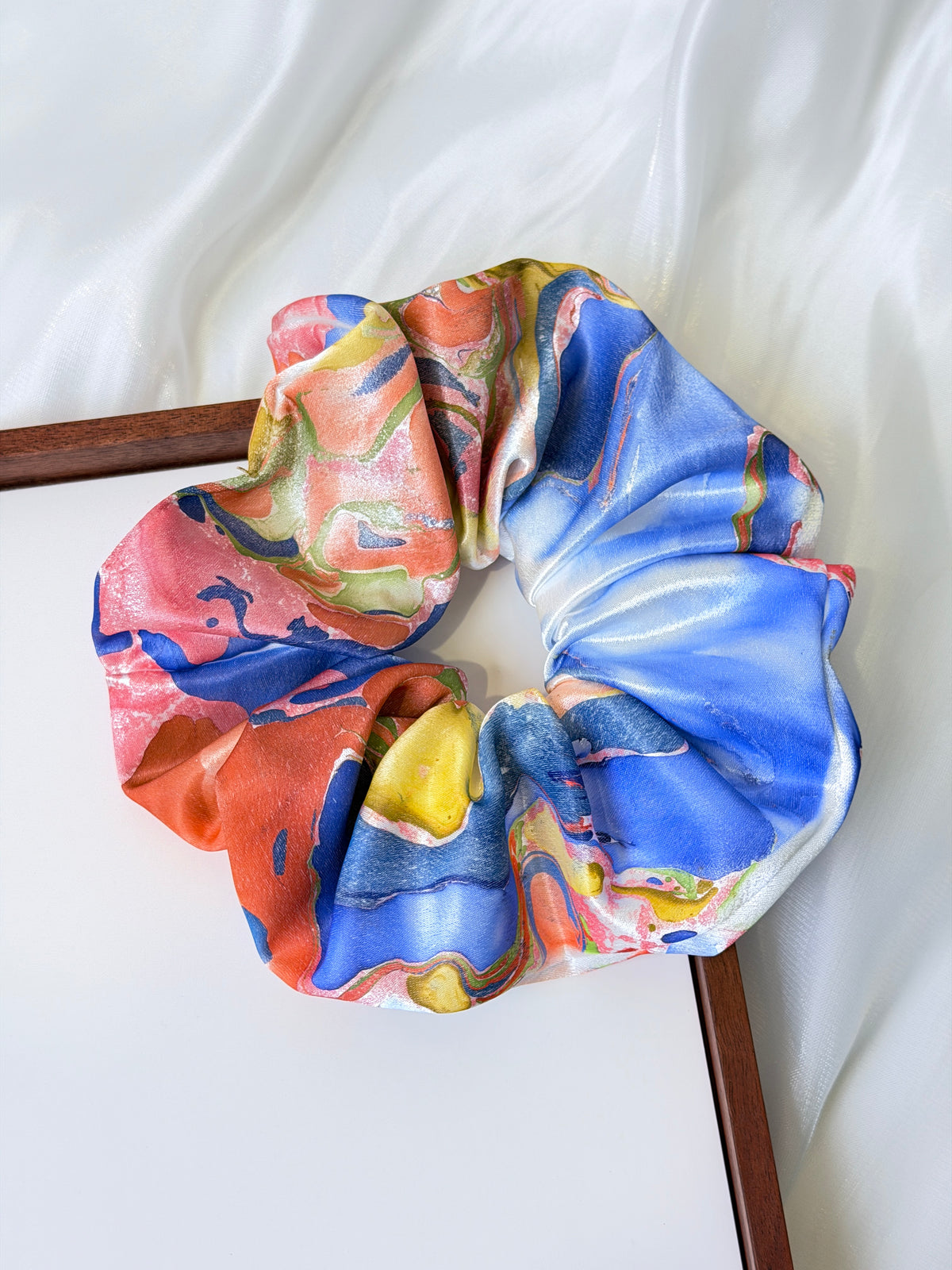 Floating Lacquer Oversized Scrunchie