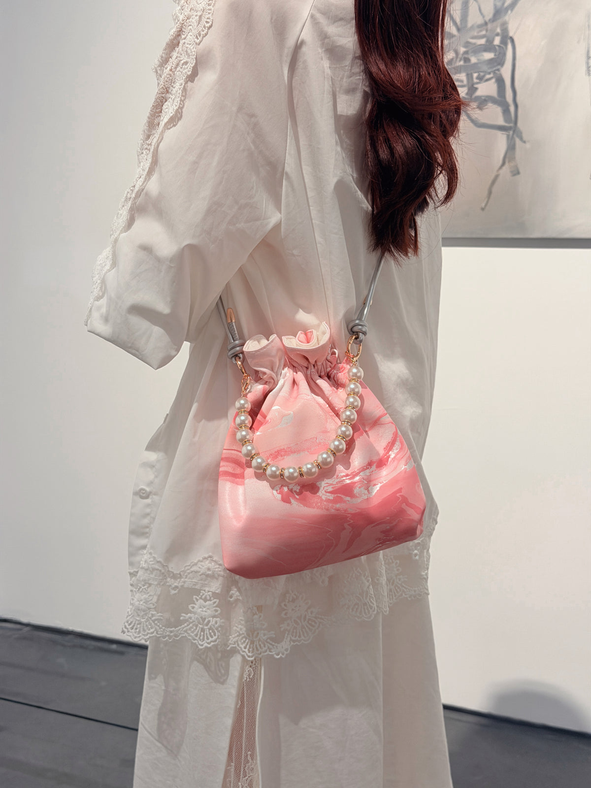 Floating Lacquer Lucky Pouch